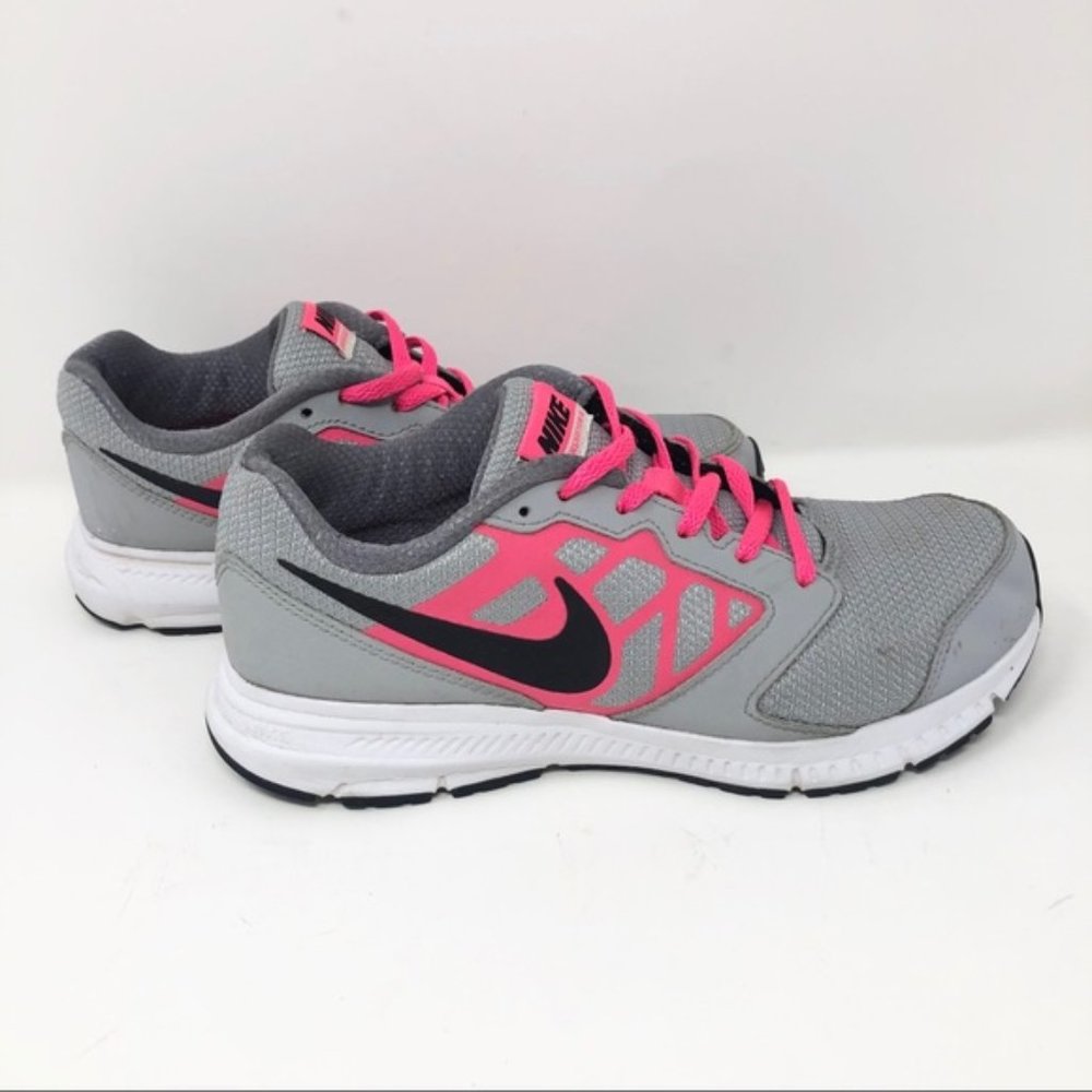 NIKE Downshifters Gray Pink Athletic Running